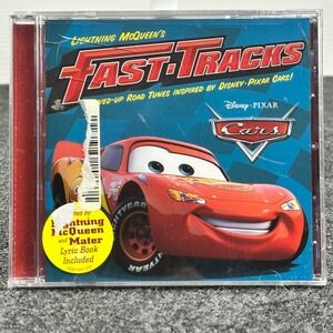 Disney Pixar Cars Fast Tracks‎ CD Lightning McQueen Mater 2006 Soundtrack Sealed